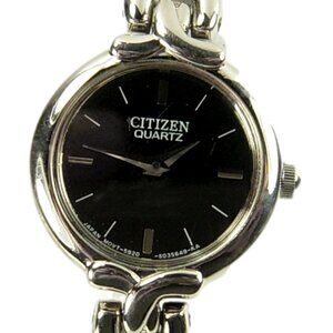 CITIZEN women's watch Model 5920-S021022 Round Black Dial (SEE VIDEO)